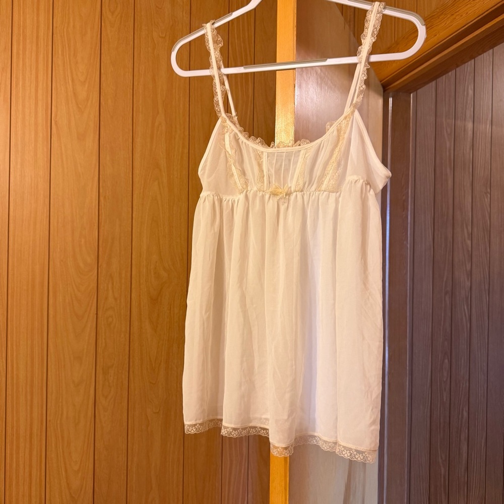 Victorias Secret Lace Trim slip dress